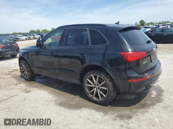 2016 Audi SQ5 Premium Plus z VIN WA1CCAFP6GA120480, wystawiony jako Copart lot #53829855 z przebiegiem 78 854 mil mil oraz Szkoda całkowita • Salvage title. Historia ofert i sprzedaży dostępna na DreamBid. Obrazek 2.