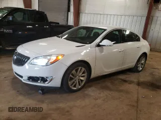 2016 Buick Regal z VIN 2G4GK5EX8G9208702, wystawiony jako Copart lot #59669315 z przebiegiem 127 846 mil mil oraz Czysty tytuł • Clean title. Historia ofert i sprzedaży dostępna na DreamBid. Obrazek 1.