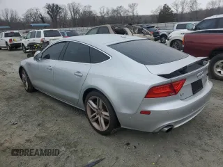 2013 Audi A7 Premium Plus с VIN WAUYGAFC1DN079559, выставлен на аукционе Copart как лот 46004095 с пробегом 135 165 миль миль и Списание • Salvage title. История ставок и продаж доступна на DreamBid. Изображение 2.