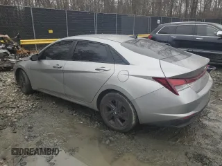 2021 Hyundai Elantra SEL with VIN 5NPLS4AG3MH004840, listed as a Copart auction lot 43558485 with 36,534 mi miles and Salvage Title. Bid and sale history available at carsss.com. Image 2.