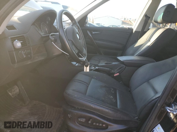 2009 BMW X3 xDrive30i with VIN WBXPC93479WJ28306, listed as a Copart auction lot 48782165 with 103,011 mi miles and Salvage Title. Bid and sale history available at carsss.com. Image 7.