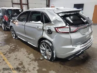 2017 Ford Edge Sport with VIN 2FMPK4AP0HBB65001, listed as a IAAI auction lot 41381747 with 122,668 mi miles. Bid and sale history available at carsss.com. Image 3.