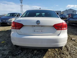 2013 Volkswagen Passat S with VIN 1VWAP7A33DC032489, listed as a Copart auction lot 50397525 with 118,665 mi miles and Salvage Title. Bid and sale history available at carsss.com. Image 6.
