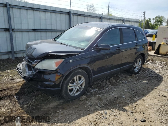 2010 Honda CR-V EX-L with VIN 5J6RE4H73AL010064, listed as a Copart auction lot 58561805 with 152,546 mi miles and Clean title. Bid and sale history available at DreamBid. Image 1.