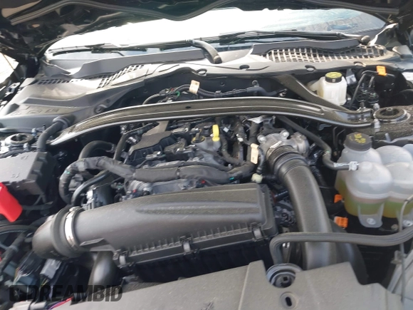 2025 Ford Mustang EcoBoost with VIN 1FAGP8UH4S5106570, listed as a IAAI auction lot 41892684 with 4,073 mi miles. Bid and sale history available at carsss.com. Image 10.