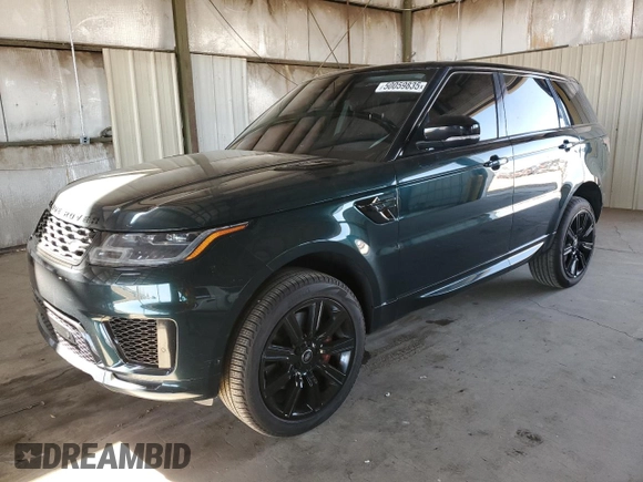 2018 Land Rover Range Rover Sport HSE Dynamic with VIN SALWV2SVXJA195870, listed as a Copart auction lot 50059835 with 140,081 mi miles and Clean Title. Bid and sale history available at carsss.com. Image 1.