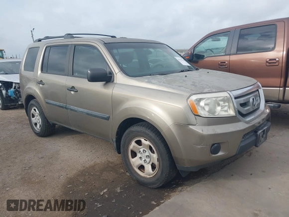 2011 Honda Pilot LX with VIN 5FNYF3H2XBB045721, listed as a IAAI auction lot 42791364 with 149,258 mi miles and . Bid and sale history available at DreamBid. Image 1.