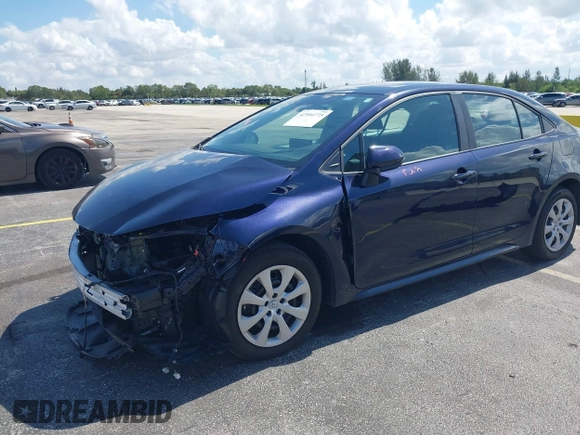 2024 Toyota Corolla LE with VIN 5YFB4MDE4RP103225, listed as a IAAI auction lot 42504775 with 17,025 mi miles and . Bid and sale history available at DreamBid. Image 6.