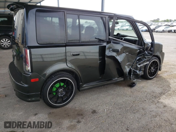2005 Scion xB with VIN JTLKT324850179241, listed as a Copart auction lot 53321985 with 173,306 mi miles and Salvage Title. Bid and sale history available at carsss.com. Image 3.