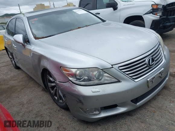 2012 Lexus LS 460 with VIN JTHCL5EF0C5014758, listed as a IAAI auction lot 41627475 with 154,717 mi miles and . Bid and sale history available at DreamBid. Image 1.