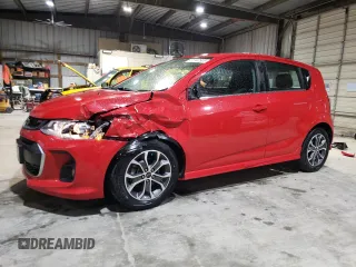 2020 Chevrolet Sonic LT with VIN 1G1JD6SB1L4122494, listed as a Copart auction lot 51142905 with 51,705 mi miles and Salvage title. Bid and sale history available at DreamBid. Image 1.