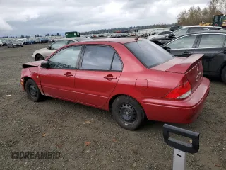 2002 Mitsubishi Lancer ES with VIN JA3AJ26E82U044516, listed as a Copart auction lot 76046224 with 201,916 mi miles and Salvage Title. Bid and sale history available at carsss.com. Image 2.