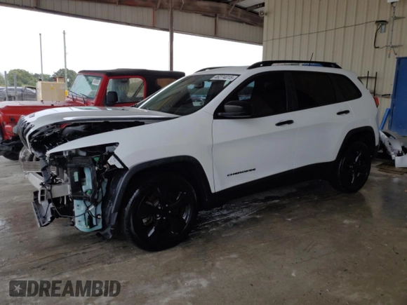 2017 Jeep Cherokee Altitude with VIN 1C4PJLAB3HW661107, listed as a Copart auction lot 46274015 with 99,258 mi miles and Salvage title. Bid and sale history available at DreamBid. Image 1.