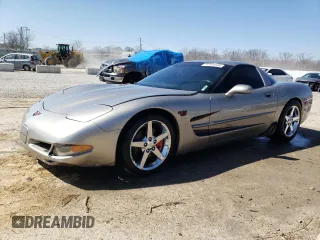 1998 Chevrolet Corvette with VIN 1G1YY22G0W5123951, listed as a Copart auction lot 47648585 with 63,129 mi miles and Salvage Title. Bid and sale history available at carsss.com. Image 1.