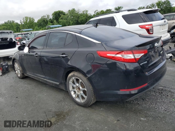 2013 Kia Optima EX with VIN KNAGM4AD8D5042014, listed as a Copart auction lot 58804445 with Not provided miles and Clean title. Bid and sale history available at DreamBid. Image 2.