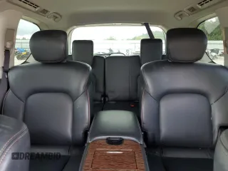 2017 Nissan Armada Platinum with VIN JN8AY2NF9H9302856, listed as a Copart auction lot 60226345 with 116,336 mi miles and Salvage title. Bid and sale history available at DreamBid. Image 10.