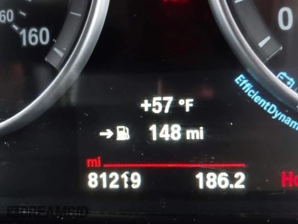2016 BMW X5 sDrive35i with VIN 5UXKR2C56G0R69814, listed as a IAAI auction lot 41088279 with 81,219 mi miles. Bid and sale history available at carsss.com. Image 15.