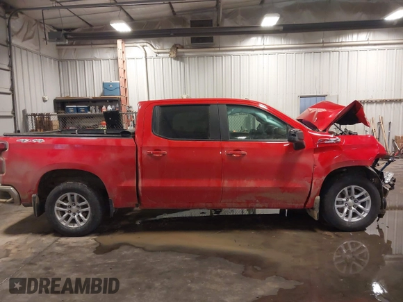 2019 Chevrolet Silverado 1500 LT with VIN 1GCUYDED2KZ133242, listed as a IAAI auction lot 41645716 with 129,803 mi miles. Bid and sale history available at carsss.com. Image 14.