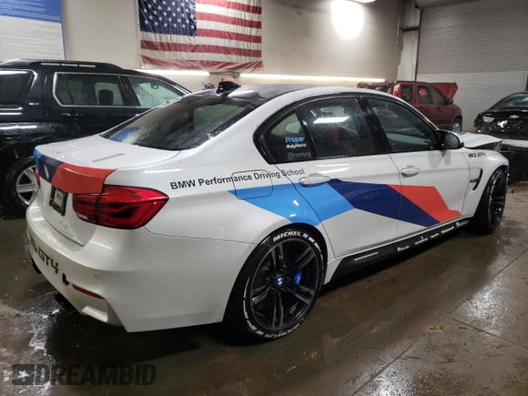 2016 BMW M3 with VIN WBS8M9C52G5G41730, listed as a Copart auction lot 70216603 with 147,834 mi miles. Bid and sale history available at carsss.com. Image 3.