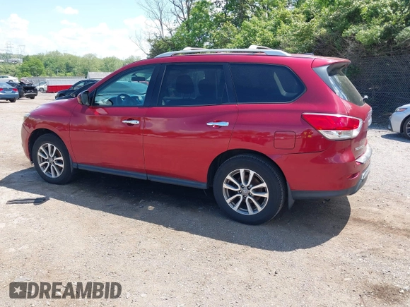 2014 Nissan Pathfinder SL z VIN 5N1AR2MM0EC682138, wystawiony jako IAAI lot #42196525 z przebiegiem 89 948 mil mil oraz . Historia ofert i sprzedaży dostępna na DreamBid. Obrazek 3.