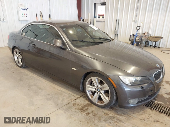 2007 BMW 3 Series 335i with VIN WBAWL73537PX49956, listed as a IAAI auction lot 42571466 with 133,189 mi miles and . Bid and sale history available at DreamBid. Image 1.