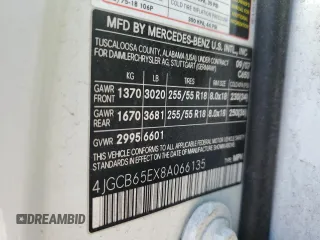 2008 Mercedes-Benz R 3.5L with VIN 4JGCB65EX8A066135, listed as a Copart auction lot 88179085 with 228,581 mi miles and Salvage Title. Bid and sale history available at DreamBid. Image 13.