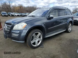 2010 Mercedes-Benz GL-Class GL 550 with VIN 4JGBF8GB7AA511676, listed as a Copart auction lot 48183305 with 114,279 mi miles and Clean Title. Bid and sale history available at carsss.com. Image 1.