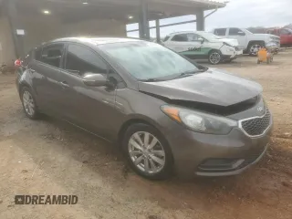 2014 Kia Forte LX with VIN KNAFX4A64E5060340, listed as a Copart auction lot 88545805 with Not Provided miles and Salvage Title. Bid and sale history available at carsss.com. Image 4.