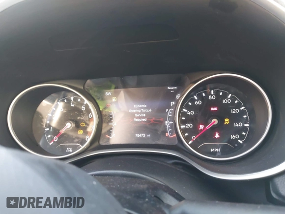 2021 Jeep Compass Latitude with VIN 3C4NJDBB4MT600215, listed as a IAAI auction lot 41335717 with 78,473 mi miles and . Bid and sale history available at DreamBid. Image 7.