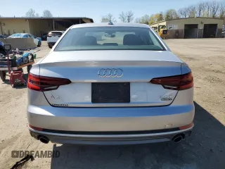 2018 Audi A4 Premium with VIN WAUDNAF47JA043410, listed as a Copart auction lot 53451095 with 35,209 mi miles and Salvage title. Bid and sale history available at DreamBid. Image 6.