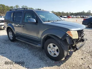 2005 Nissan Pathfinder SE with VIN 5N1AR18U05C714039, listed as a Copart auction lot 47400015 with 163,519 mi miles and Clean Title. Bid and sale history available at carsss.com. Image 4.