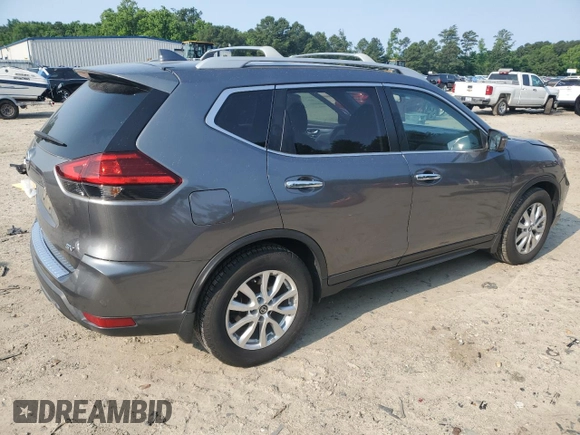 2017 Nissan Rogue SV with VIN 5N1AT2MT8HC764048, listed as a Copart auction lot 58471225 with 113,720 mi miles and Salvage title. Bid and sale history available at DreamBid. Image 3.