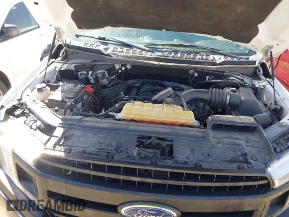 2018 Ford F-150 XL with VIN 1FTFX1E50JKD54316, listed as a IAAI auction lot 41994745 with 210,156 mi miles and . Bid and sale history available at DreamBid. Image 10.