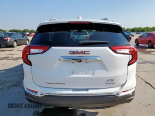 2023 GMC Terrain SLT with VIN 3GKALVEG3PL134047, listed as a Copart auction lot 56550565 with 32,048 mi miles and Salvage title. Bid and sale history available at DreamBid. Image 6.