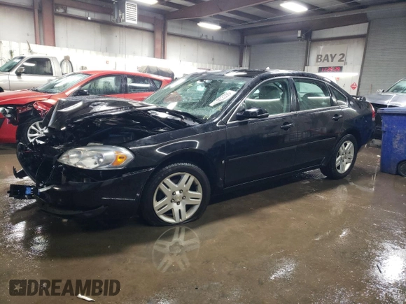 2007 Chevrolet Impala LT with VIN 2G1WC58R679357029, listed as a Copart auction lot 46003355 with 77,785 mi miles and Salvage Title. Bid and sale history available at DreamBid. Image 1.