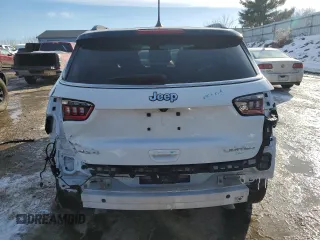 2023 Jeep Compass (RED) Edition with VIN 3C4NJDCN2PT504936, listed as a Copart auction lot 44125305 with 18,411 mi miles and Salvage Title. Bid and sale history available at carsss.com. Image 6.