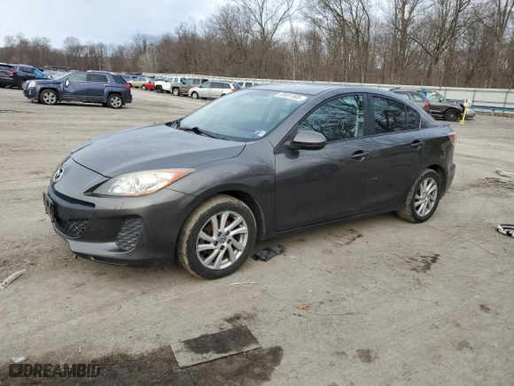2012 Mazda Mazda3 i Touring with VIN JM1BL1VG9C1511684, listed as a Copart auction lot 88691805 with 158,957 mi miles and Salvage Title. Bid and sale history available at carsss.com. Image 1.