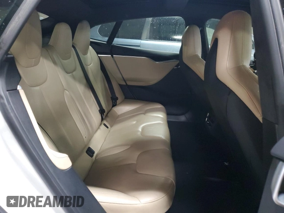 2015 Tesla Model S 85D with VIN 5YJSA1H24FF092628, listed as a Copart auction lot 51959035 with 128,744 mi miles and Salvage Title. Bid and sale history available at carsss.com. Image 10.