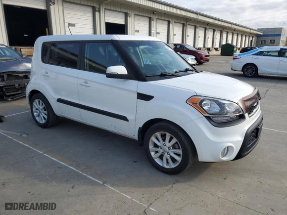 2013 Kia Soul + with VIN KNDJT2A69D7523184, listed as a Copart auction lot 51307255 with 94,165 mi miles and Salvage Title. Bid and sale history available at carsss.com. Image 4.