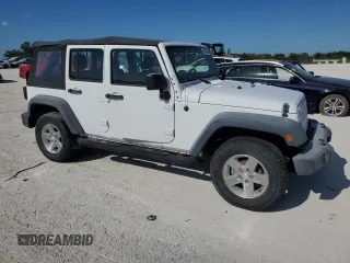 2018 Jeep Wrangler JK Unlimited Sport S with VIN 1C4BJWDG6JL811267, listed as a Copart auction lot 86688384 with 60,882 mi miles and Non Repairable. Bid and sale history available at carsss.com. Image 4.