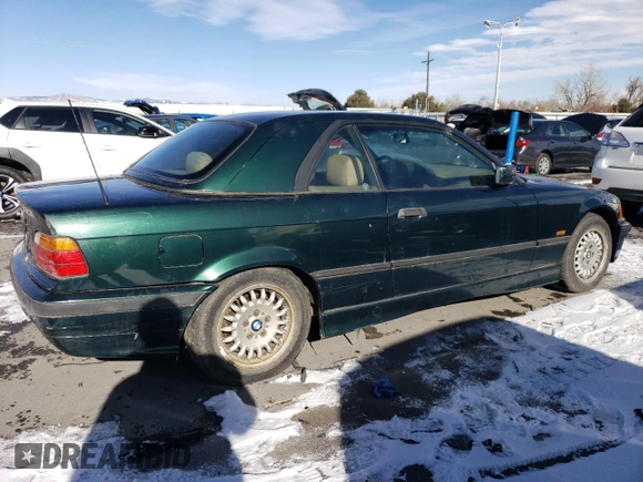 1998 BMW 3 Series 323ic with VIN WBABJ732XWEA17086, listed as a Copart auction lot 45030985 with 224,390 mi miles and Clean Title. Bid and sale history available at carsss.com. Image 3.