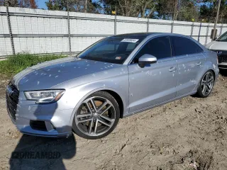 2019 Audi A3 Sedan Premium with VIN WAUBEGFF7KA089221, listed as a Copart auction lot 82028804 with 63,015 mi miles and Salvage Title. Bid and sale history available at carsss.com. Image 1.