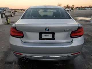 2020 BMW 2 Series 230i with VIN WBA2J1C09L7F46458, listed as a Copart auction lot 42691185 with 43,883 mi miles and Non Repairable. Bid and sale history available at carsss.com. Image 6.