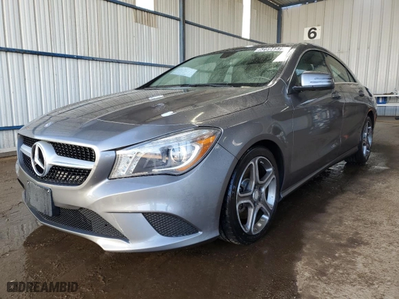 2014 Mercedes-Benz CLA-Class CLA 250 with VIN WDDSJ4GB7EN076044, listed as a Copart auction lot 52594575 with 115,032 mi miles and Clean Title. Bid and sale history available at carsss.com. Image 1.