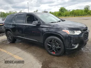 2018 Chevrolet Traverse Premier z VIN 1GNEVJKW7JJ150494, wystawiony jako Copart lot #58755745 z przebiegiem 193 346 mil mil oraz Czysty tytuł • Clean title. Historia ofert i sprzedaży dostępna na DreamBid. Obrazek 4.