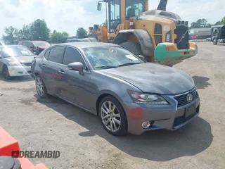 2013 Lexus GS 350 z VIN JTHCE1BL1D5007221, wystawiony jako IAAI lot #42173592 z przebiegiem 139 488 mil mil oraz . Historia ofert i sprzedaży dostępna na DreamBid. Obrazek 1.