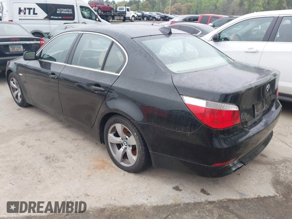 2006 BMW 5 Series 530i with VIN WBANE735X6CM41579, listed as a IAAI auction lot 41929506 with 201,655 mi miles and . Bid and sale history available at carsss.com. Image 3.