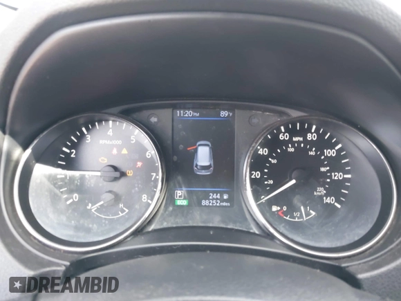 2020 Nissan Rogue SV with VIN JN8AT2MT8LW003987, listed as a IAAI auction lot 42060398 with 88,252 mi miles and . Bid and sale history available at DreamBid. Image 7.