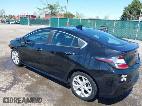 2017 Chevrolet Volt Premier with VIN 1G1RB6S55HU140796, listed as a IAAI auction lot 41968805 with 128,848 mi miles. Bid and sale history available at carsss.com. Image 3.