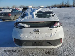 2020 Hyundai Ioniq SE with VIN KMHC75LJ7LU076365, listed as a Copart auction lot 43585025 with 105,965 mi miles and Salvage title. Bid and sale history available at DreamBid. Image 6.